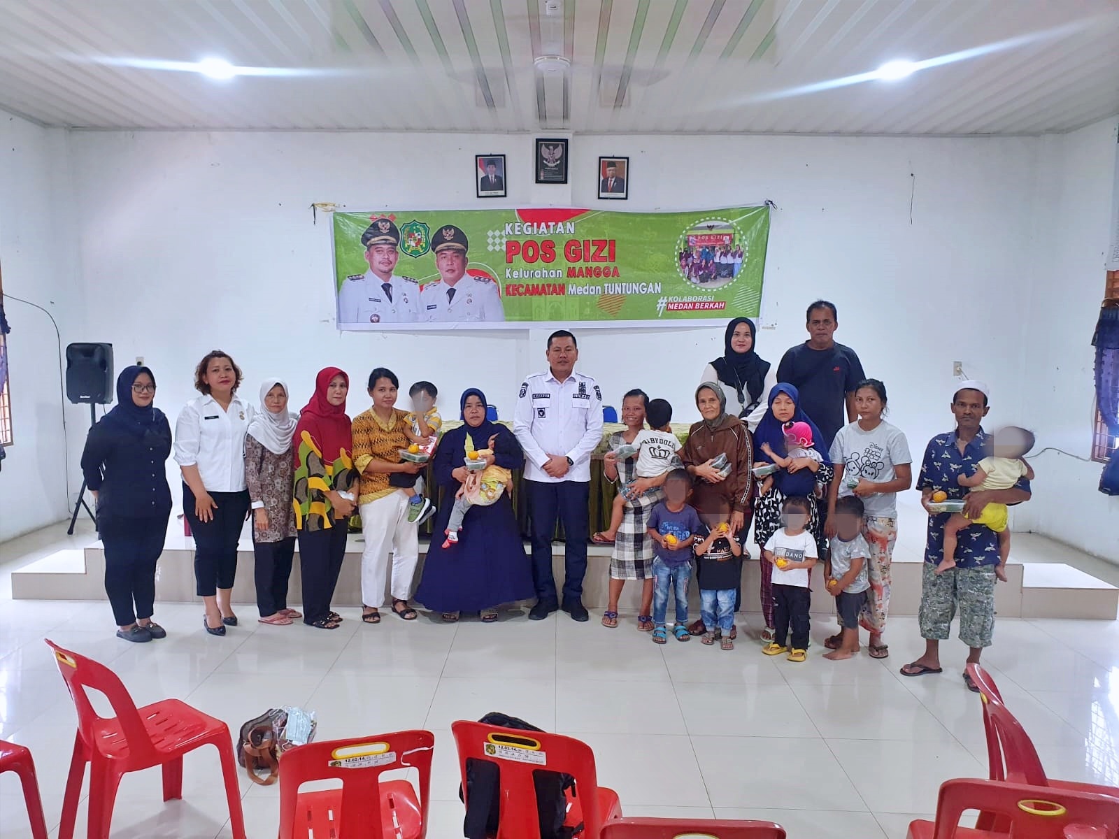 Pencegahan Gizi Buruk Dan Stunting, Kelurahan Mangga Adakan Pos Gizi